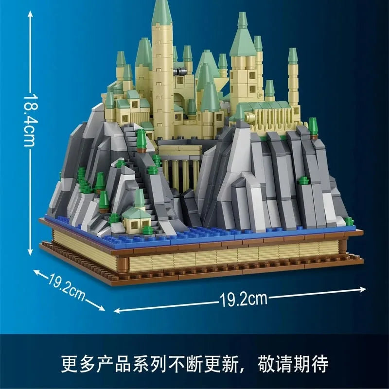 Building Blocks Movie MOC 031006 Harry Potter Hogwarts Castle Bricks Toy Construction Set Toys - 6