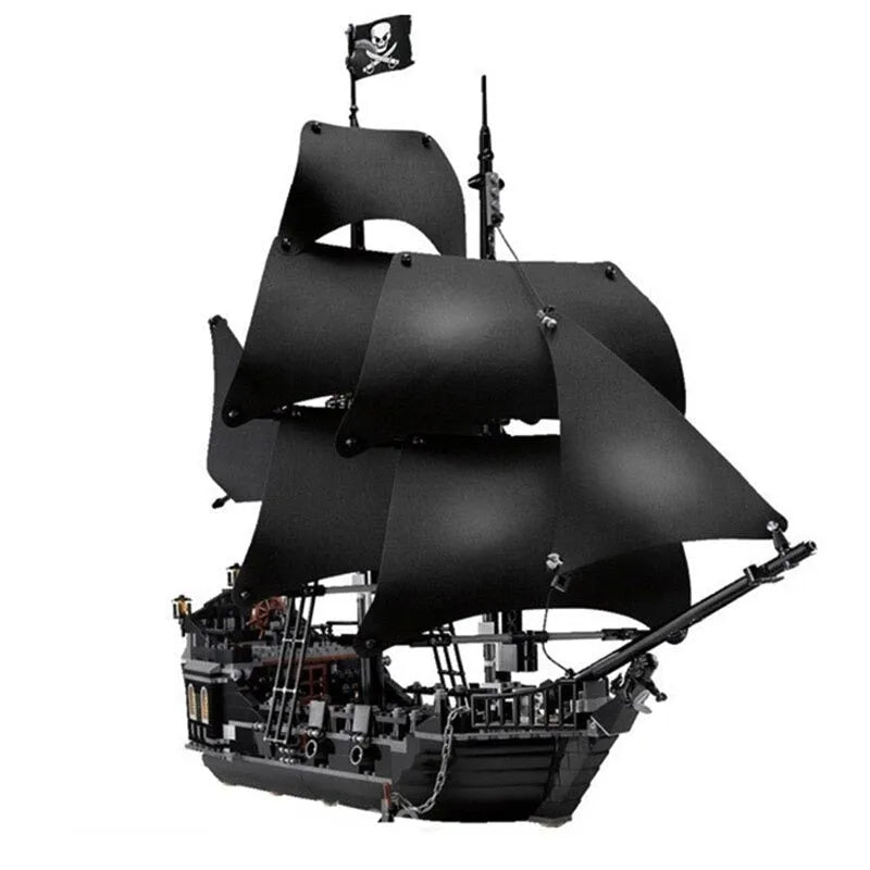 Building Blocks Movie MOC 16006 The Black Pearl Pirate Ship Bricks Toys Construction Set Toys - 2