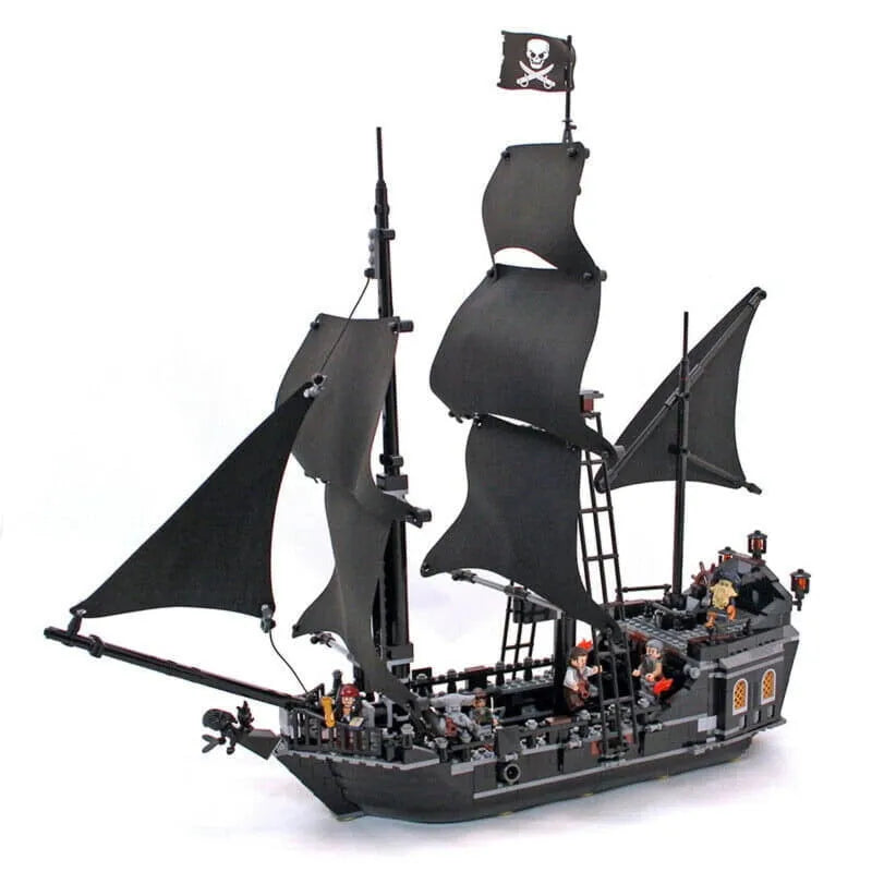 Building Blocks Movie MOC 16006 The Black Pearl Pirate Ship Bricks Toys Construction Set Toys - 5