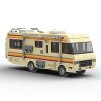 Thumbnail for Building Blocks MOC Movie Breaking Bad RV Car Bricks Toy Construction Set Toys - 2