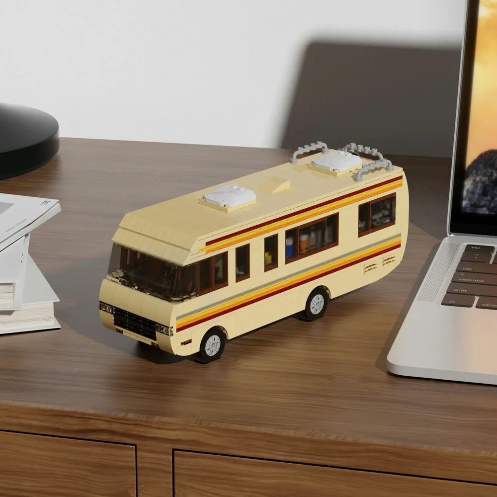 Building Blocks MOC Movie Breaking Bad RV Car Bricks Toy Construction Set Toys - 9