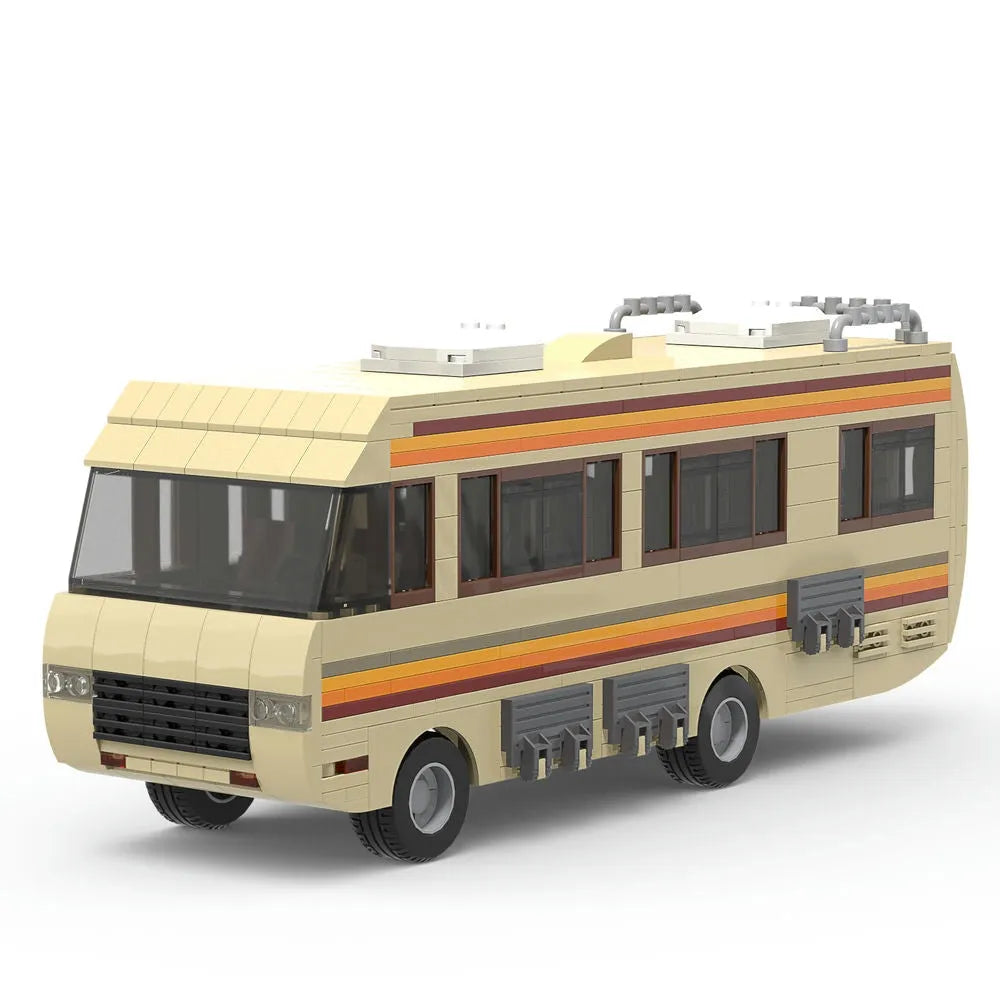 Building Blocks MOC Movie Breaking Bad RV Car Bricks Toy Construction Set Toys - 3