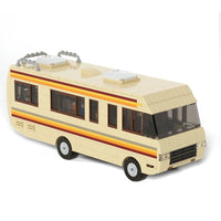 Thumbnail for Building Blocks MOC Movie Breaking Bad RV Car Bricks Toy Construction Set Toys - 5