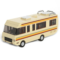 Thumbnail for Building Blocks MOC Movie Breaking Bad RV Car Bricks Toy Construction Set Toys - 1