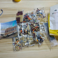 Thumbnail for Building Blocks MOC Movie Breaking Bad RV Car Bricks Toy Construction Set Toys - 6