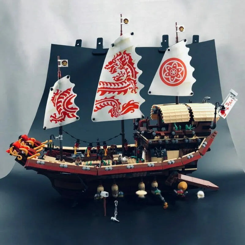 Movie Creative MOC Destiny Bounty Ship Building Blocks