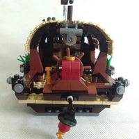 Thumbnail for Building Blocks Movie Creative MOC Ninjago Destiny Bounty Ship Bricks Toy - 9