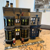 Thumbnail for Building Blocks MOC Movie Expert Harry Potter Diagon Alley Bricks Toys - 6