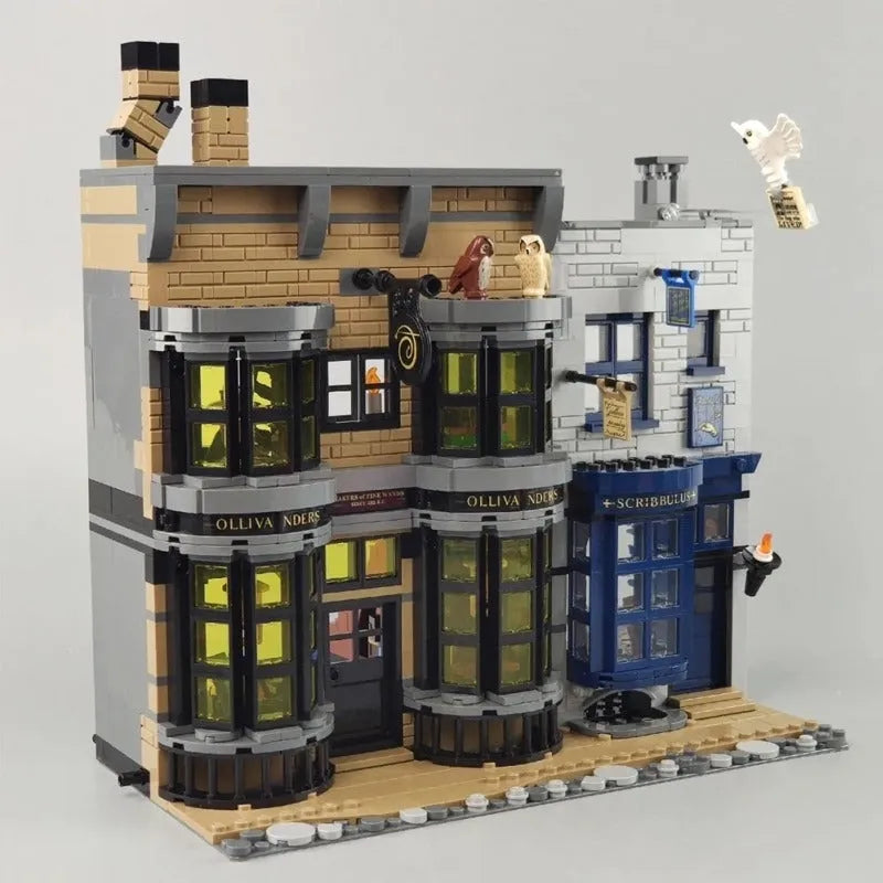 Building Blocks MOC Movie Expert Harry Potter Diagon Alley Bricks Toys - 10