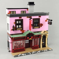 Thumbnail for Building Blocks MOC Movie Expert Harry Potter Diagon Alley Bricks Toys - 11