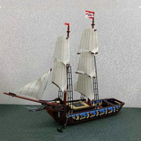 Thumbnail for Building Blocks Movie Expert MOC Imperial Flagship Pirate Ship Bricks Toys - 14