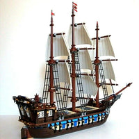 Thumbnail for Building Blocks Movie Expert MOC Imperial Flagship Pirate Ship Bricks Toys - 6