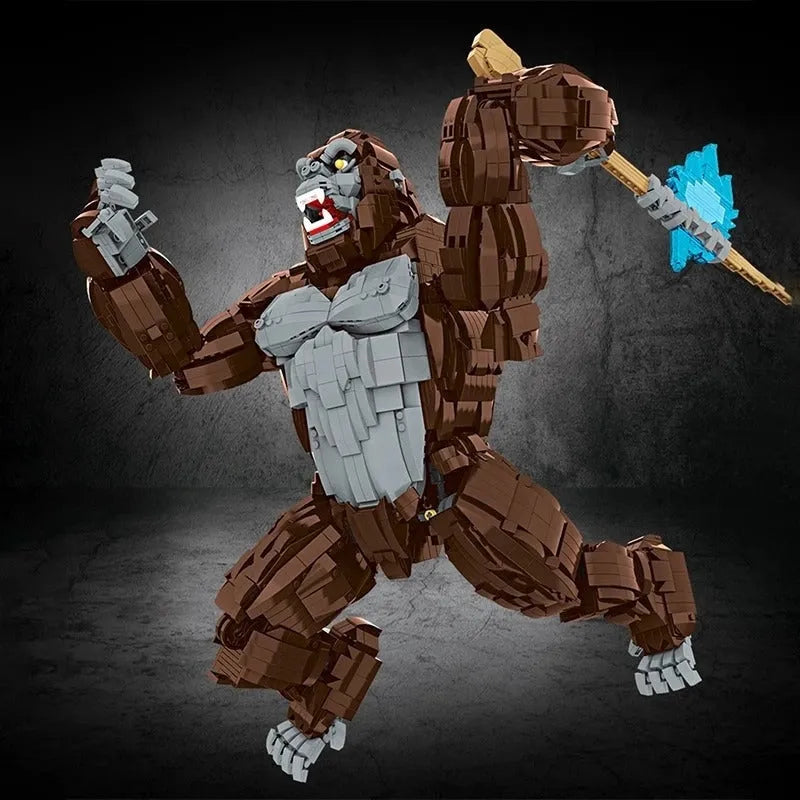 Building Blocks MOC Movie Expert KING KONG Bricks Toys 992 - 4