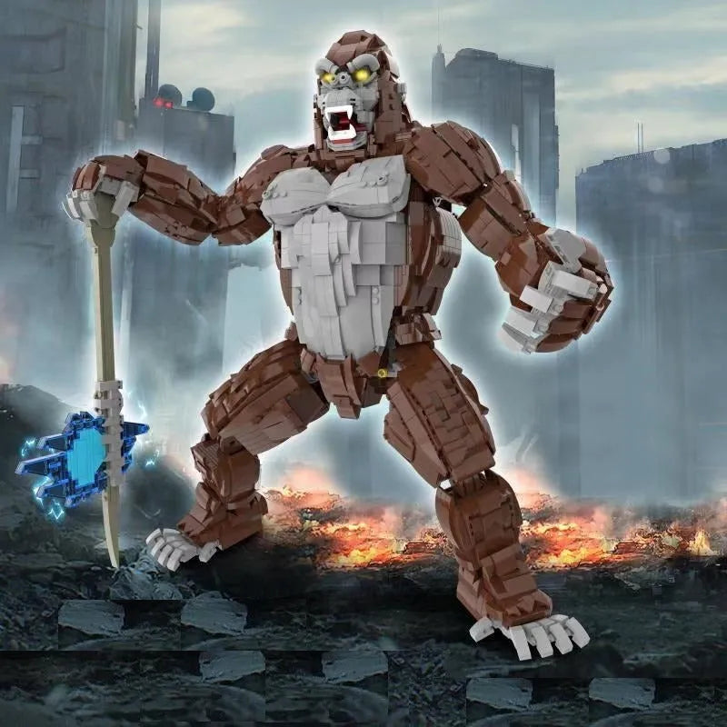 Building Blocks MOC Movie Expert KING KONG Bricks Toys 992 - 5