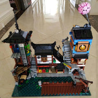 Thumbnail for Building Blocks Movie MOC Expert Ninjago City Docks Bricks Toys 06083 - 8