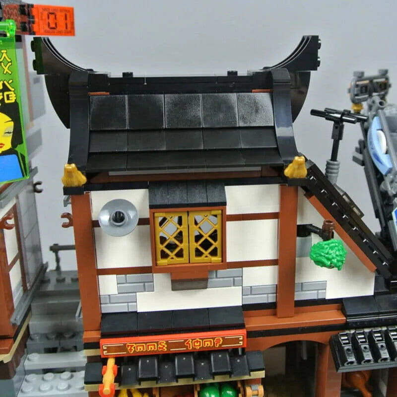 Movie MOC Expert Ninjago City Docks Bricks Toys 06083