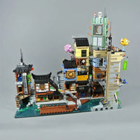 Thumbnail for Building Blocks Movie MOC Expert Ninjago City Docks Bricks Toys 06083 - 2