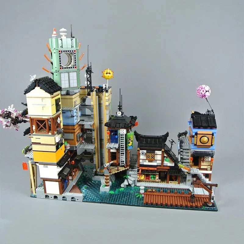 Building Blocks Movie MOC Expert Ninjago City Docks Bricks Toys 06083 - 4