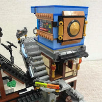 Thumbnail for Building Blocks Movie MOC Expert Ninjago City Docks Bricks Toys 06083 - 10