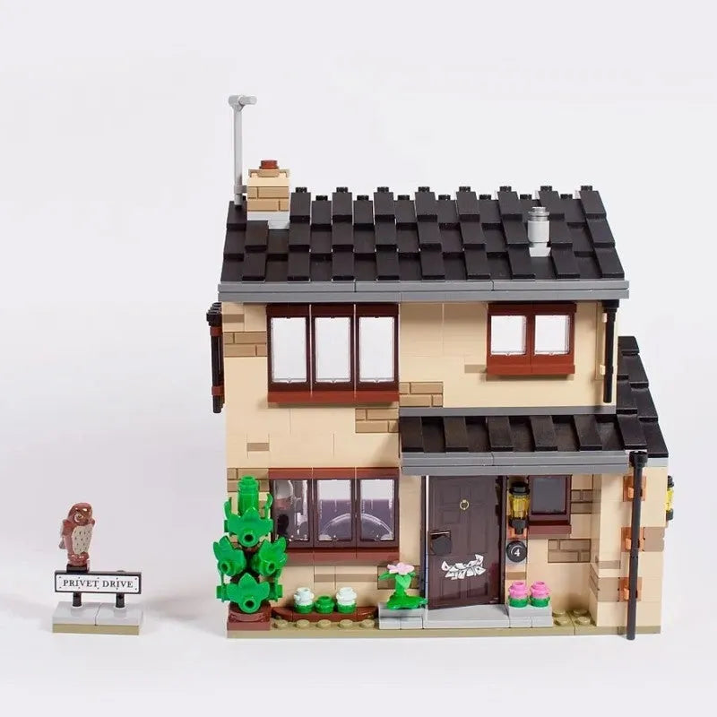 Building Blocks MOC Movie Harry Potter 4 Privet Drive Bricks Toy Construction Set Toys - 1