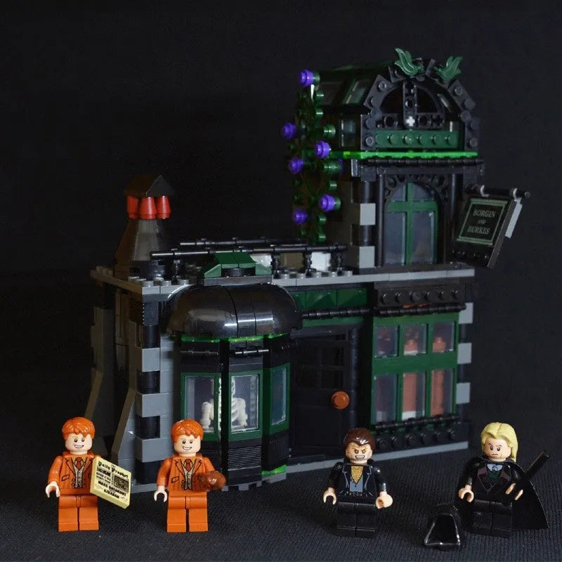 Building Blocks Movie Harry Potter MOC Diagon Alley Bricks Toy 16012 - 7