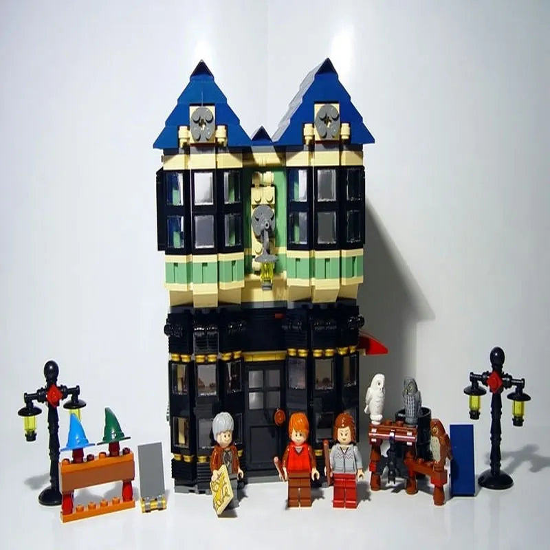 Building Blocks Movie Harry Potter MOC Diagon Alley Bricks Toy 16012 - 8