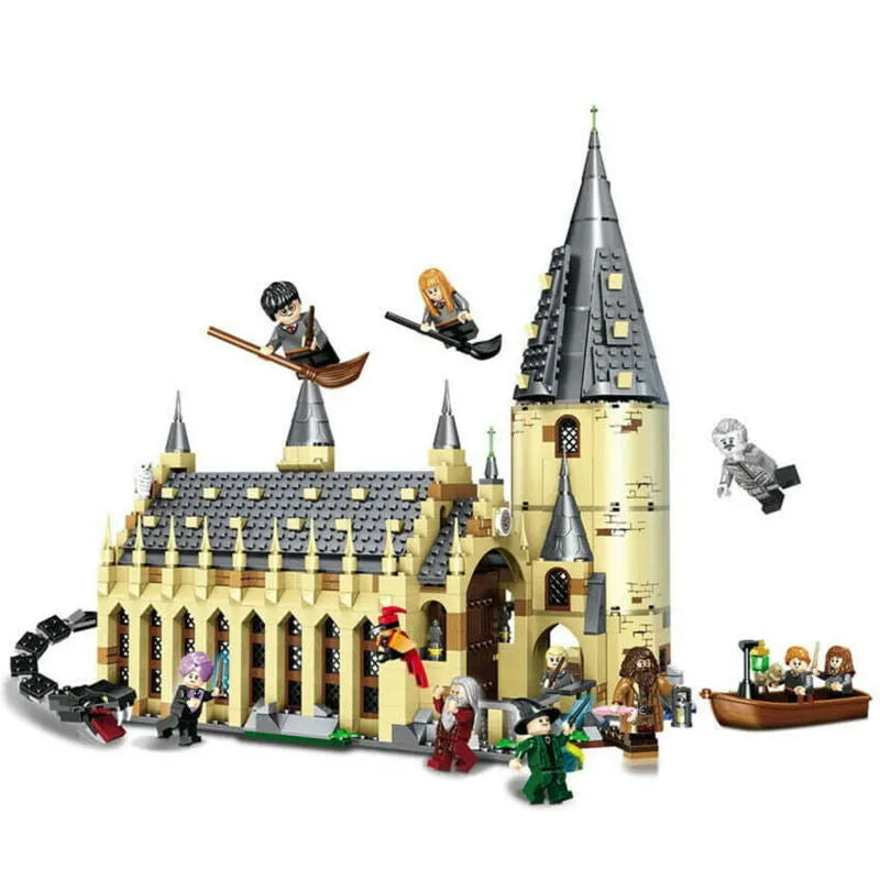 Building Blocks Movie Harry Potter Magic Castle Great Hall Bricks Toy 16052 - 7