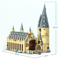 Thumbnail for Building Blocks Movie Harry Potter Magic Castle Great Hall Bricks Toy 16052 - 2