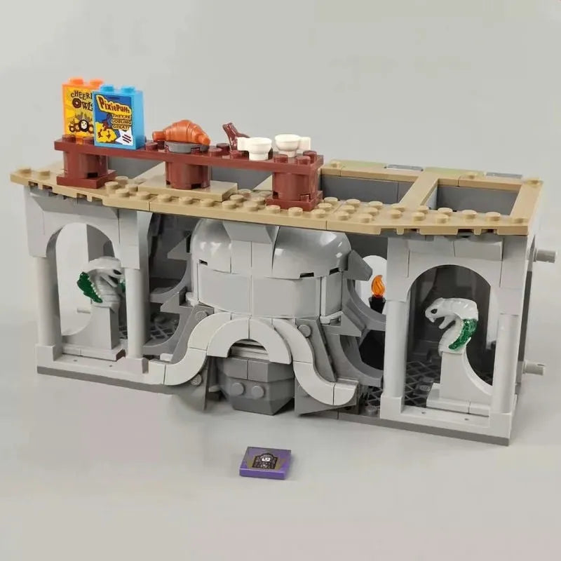 Building Blocks MOC Movie Harry Potter X19071 Chamber Of Secrets Bricks Toy - 3