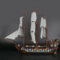 Thumbnail for Building Blocks Movie MOC Imperial Flagship Pirate Ship Bricks Toy 22001 - 5