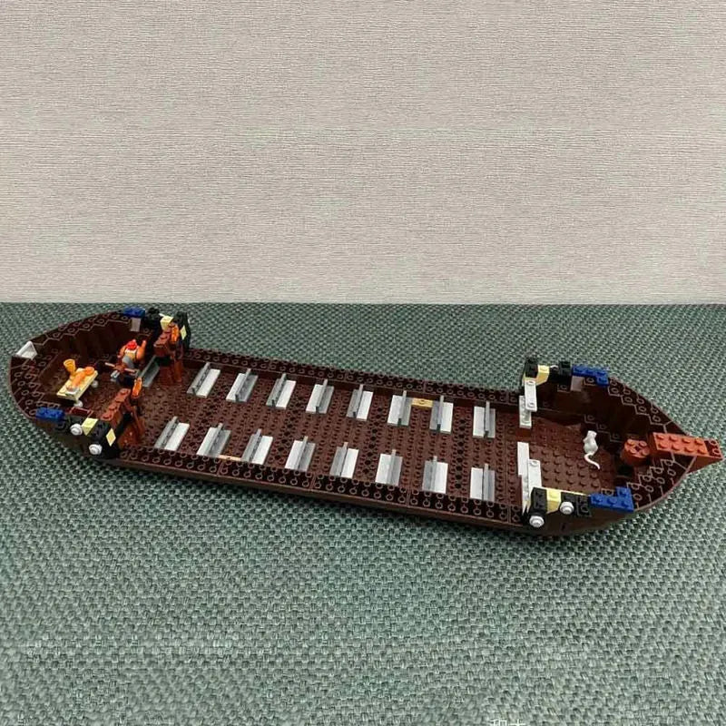 Building Blocks Movie MOC Imperial Flagship Pirate Ship Bricks Toy 22001 - 17