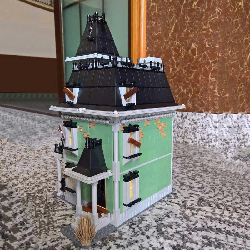 Building Blocks Movie MOC Monster Fighters Haunted House Bricks Toy 16007 - 4