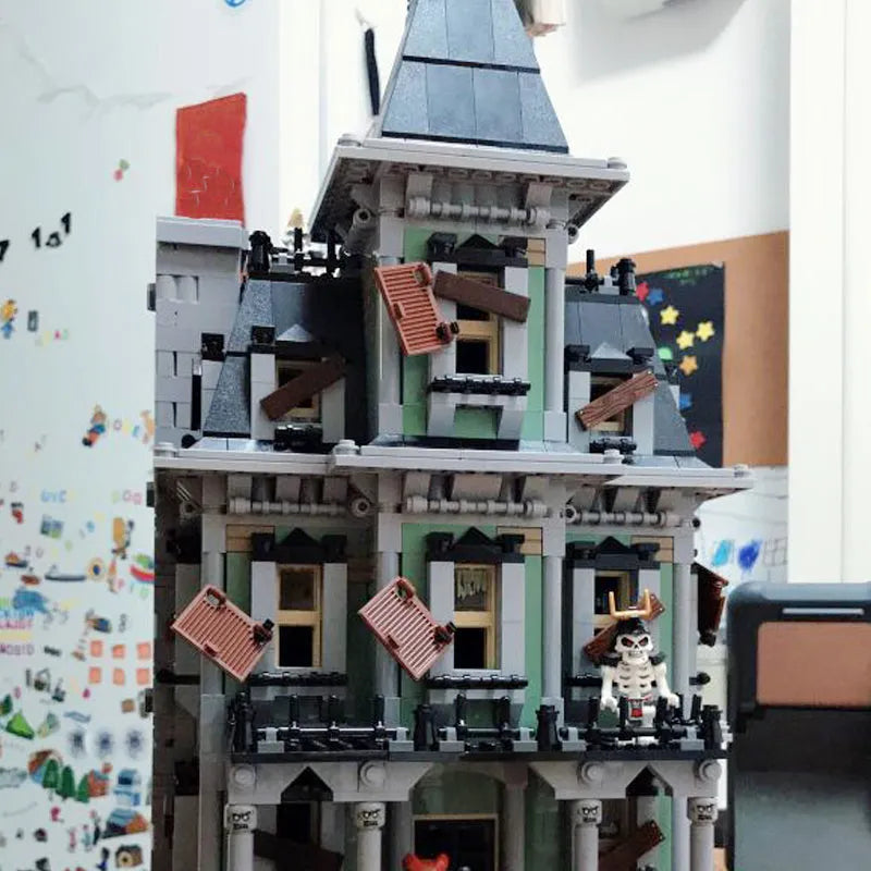 Building Blocks Movie MOC Monster Fighters Haunted House Bricks Toy 16007 - 8