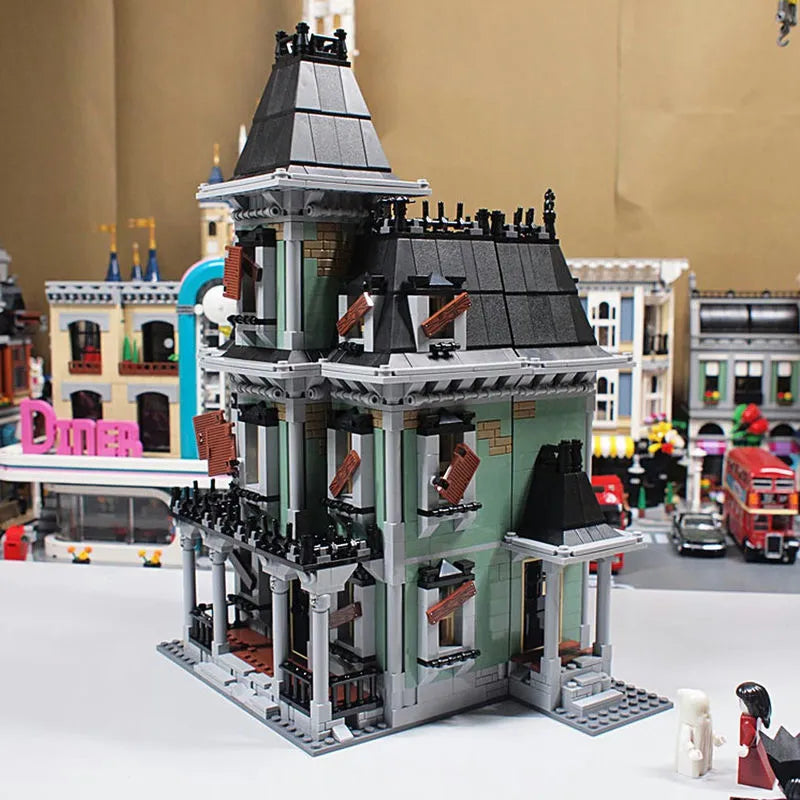 Building Blocks Movie MOC Monster Fighters Haunted House Bricks Toy 16007 - 11