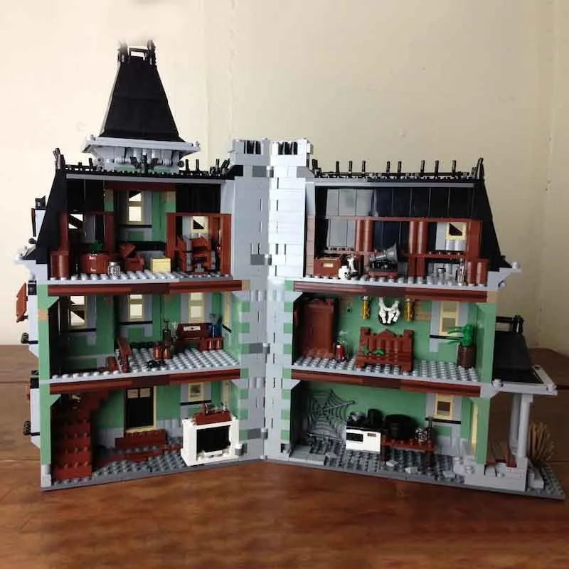 Building Blocks Movie MOC Monster Fighters Haunted House Bricks Toy 16007 - 12