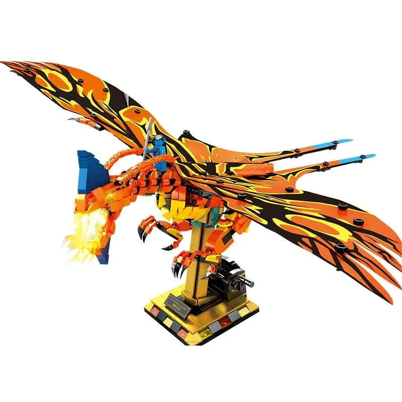 Building Blocks MOC Movie Phantom Fly Dragon Bricks Toys 13004 - 1