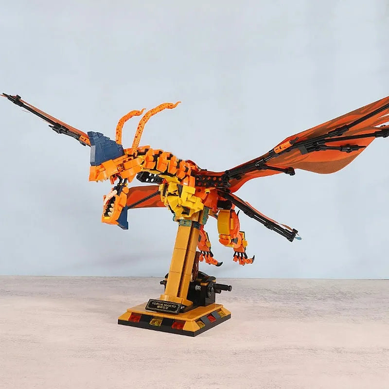 Building Blocks MOC Movie Phantom Fly Dragon Bricks Toys 13004 - 3