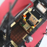 Thumbnail for Building Blocks Movie MOC Queen Anne’s Revenge Pirate Ship Bricks Toys 16009 - 14