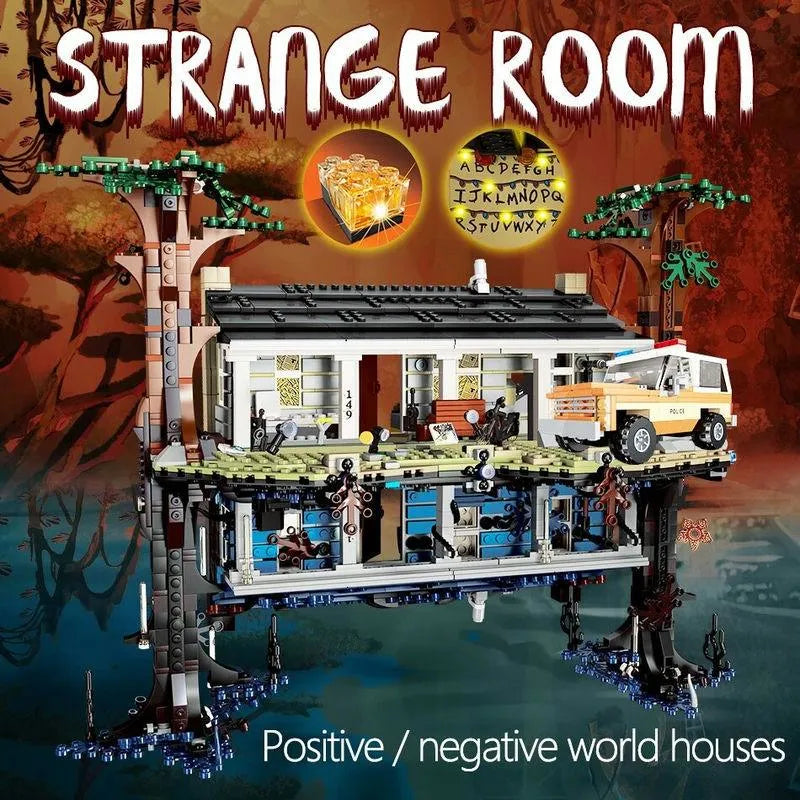 Building Blocks Movie MOC Stranger Things Upside Down Bricks Toy EU Construction Set Toys - 4