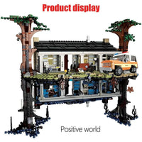 Thumbnail for Building Blocks Movie MOC Stranger Things Upside Down Bricks Toy EU Construction Set Toys - 2