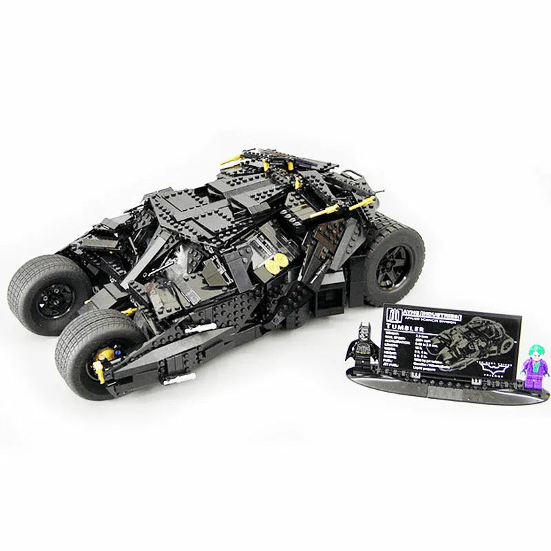 Building Blocks Movie Super Hero MOC Batman Tumbler Car Bricks Toys - 2