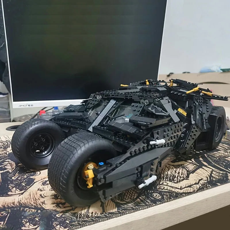 Building Blocks Movie Super Hero MOC Batman Tumbler Car Bricks Toys - 4