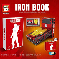 Thumbnail for Building Blocks MOC Movie Super Hero Ideas Iron Man Book Bricks Toys Construction Set Toys - 12