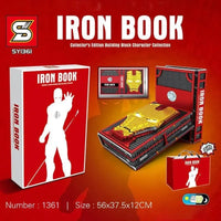 Thumbnail for Building Blocks MOC Movie Super Hero Ideas Iron Man Book Bricks Toys - 12
