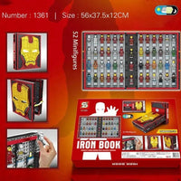 Thumbnail for Building Blocks MOC Movie Super Hero Ideas Iron Man Book Bricks Toys Construction Set Toys - 11