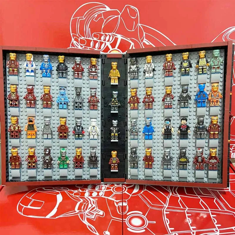 Building Blocks MOC Movie Super Hero Ideas Iron Man Book Bricks Toys Construction Set Toys - 8