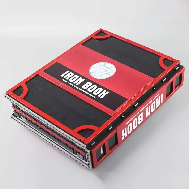 Building Blocks MOC Movie Super Hero Ideas Iron Man Book Bricks Toys Construction Set Toys - 2