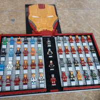 Thumbnail for Building Blocks MOC Movie Super Hero Ideas Iron Man Book Bricks Toys - 10