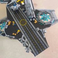 Thumbnail for Building Blocks Movie MOC Super Hero The SHIELD Helicarrier Bricks Toy 07043 - 20