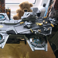Thumbnail for Building Blocks Movie MOC Super Hero The SHIELD Helicarrier Bricks Toy 07043 - 8
